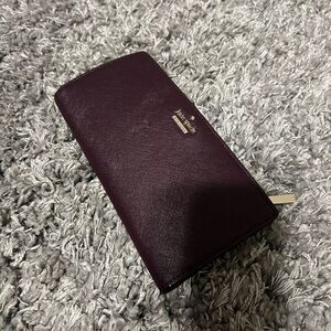 Kate Spade Aubergine Clutch